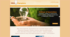 Desktop Screenshot of ideachampions.com